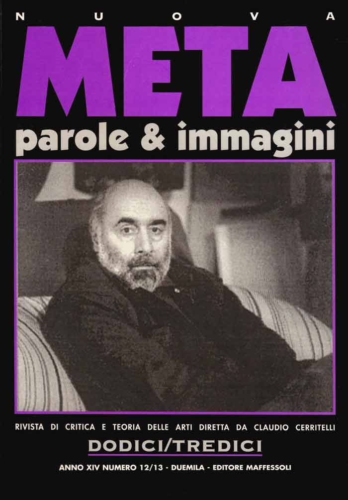 Copertina Nuova Meta: N° 12/13